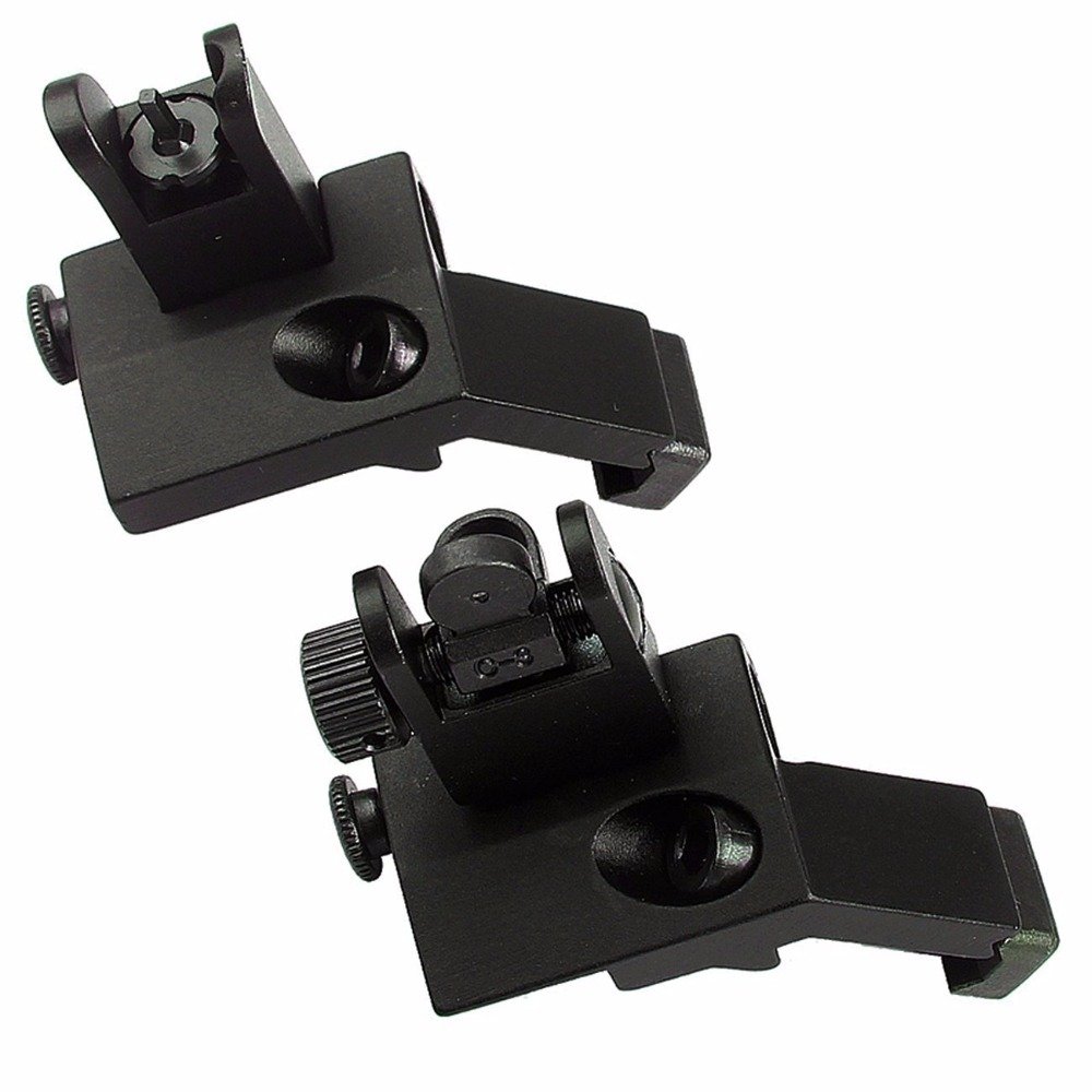 Tactical AR15 AR 15 AR-15 Przód i Tył Flip 45 Przesunięcie Stopnia Szybkie Przejście Backup Iron Sight