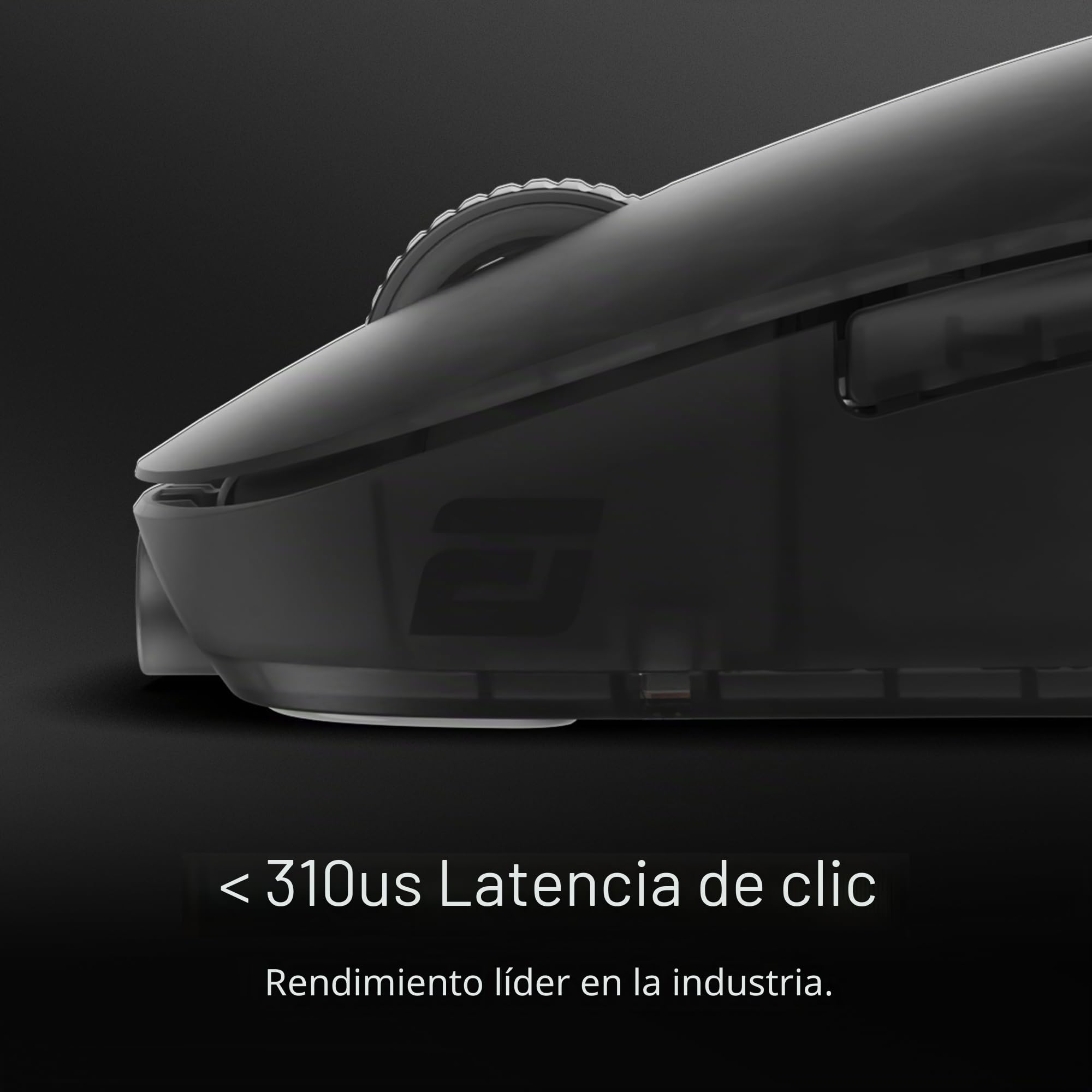 Endgame Gear XM2w 4k Wireless Gaming Maus, kabellos - Dark Frost | Ratón para juegos, sondeo de 4000 Hz, interruptores Kailh GX, sensor PAW3395, esports con agarre de garra para PC FPS