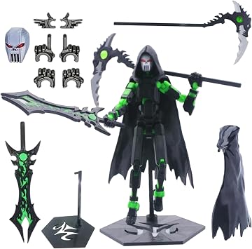 T13 Action Figure Set - 3D Printed Collectible Figures for Collector Desktop Decor Assembly Completed Death Set - 1