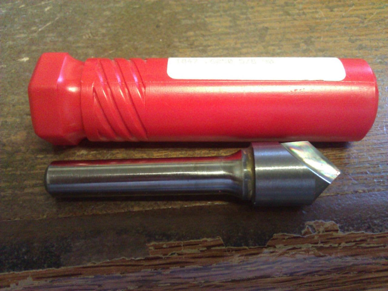 5/8" 90 Degree Single Flute Carbide Countersink