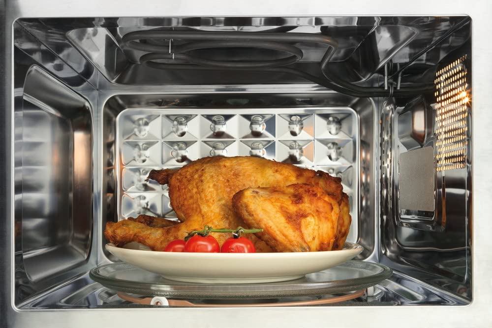 Hisense Kuchenka mikrofalowa H25MOBS1HC 25 litrów 900 W, 7 programów grillowania, gorące powietrze