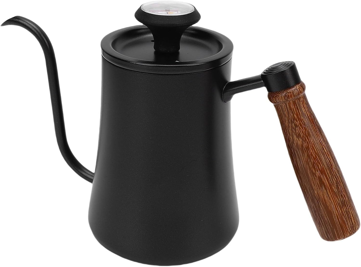 Fabater Gooseneck Kettle, 500ml 304 Stainless Steel Pour Over Kettle with Integrated Thermometer, Coffee for Home Brewing Coffee, Tea and Hot Beverages