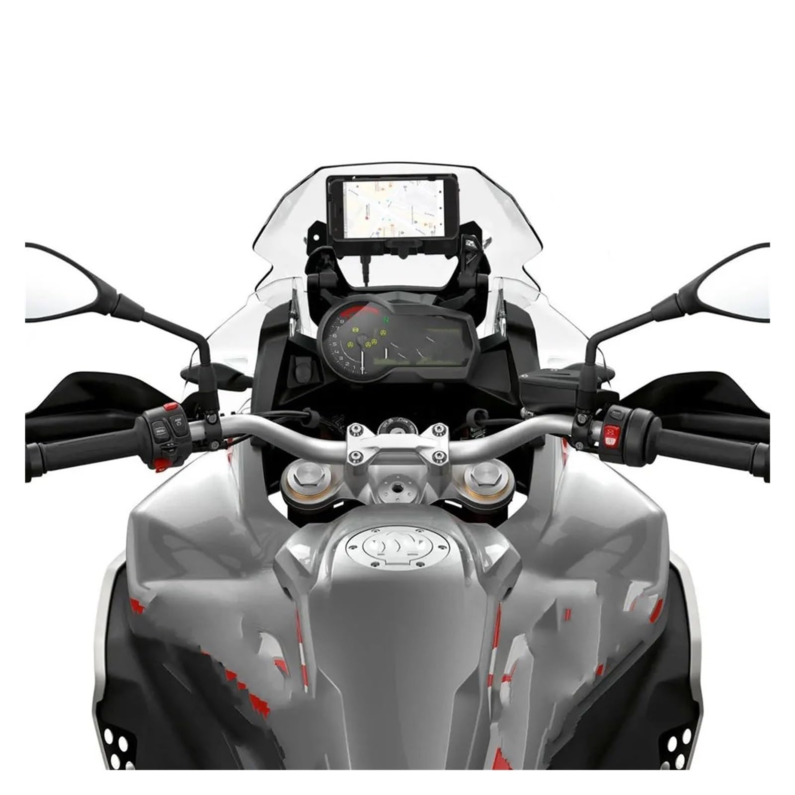 Supporto Navigatore Moto Per BMW Per F850 GS Per 850 850GS Per Adventure Per ADV Per F850GS Staffa Piastra Navigazione Supporto GPS Telefono Cellulare