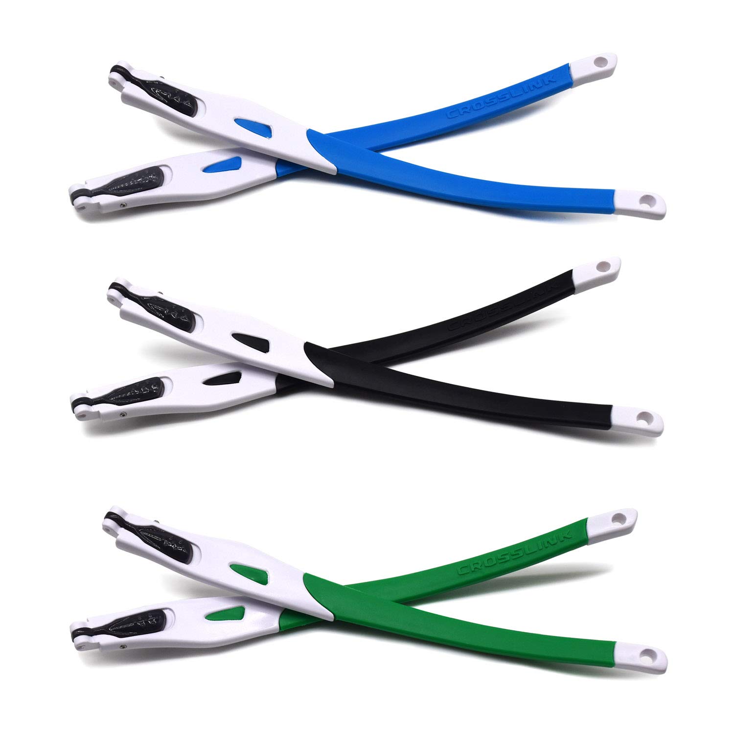 Gomas para varillas Oakley Crosslink negro que evitan caídas 6