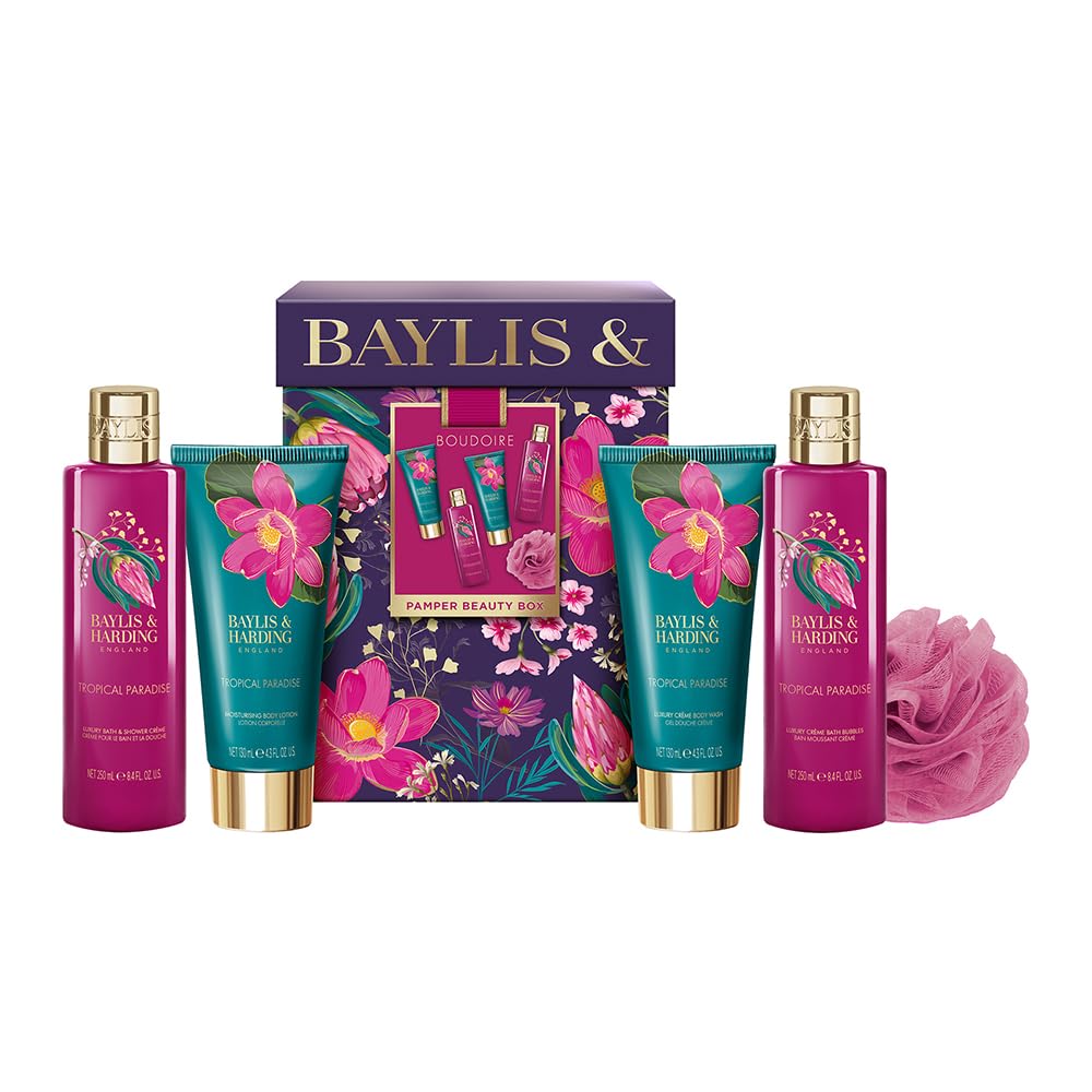 Baylis & Harding Boudoire - Cofanetto di lusso per coccole e cosmetici