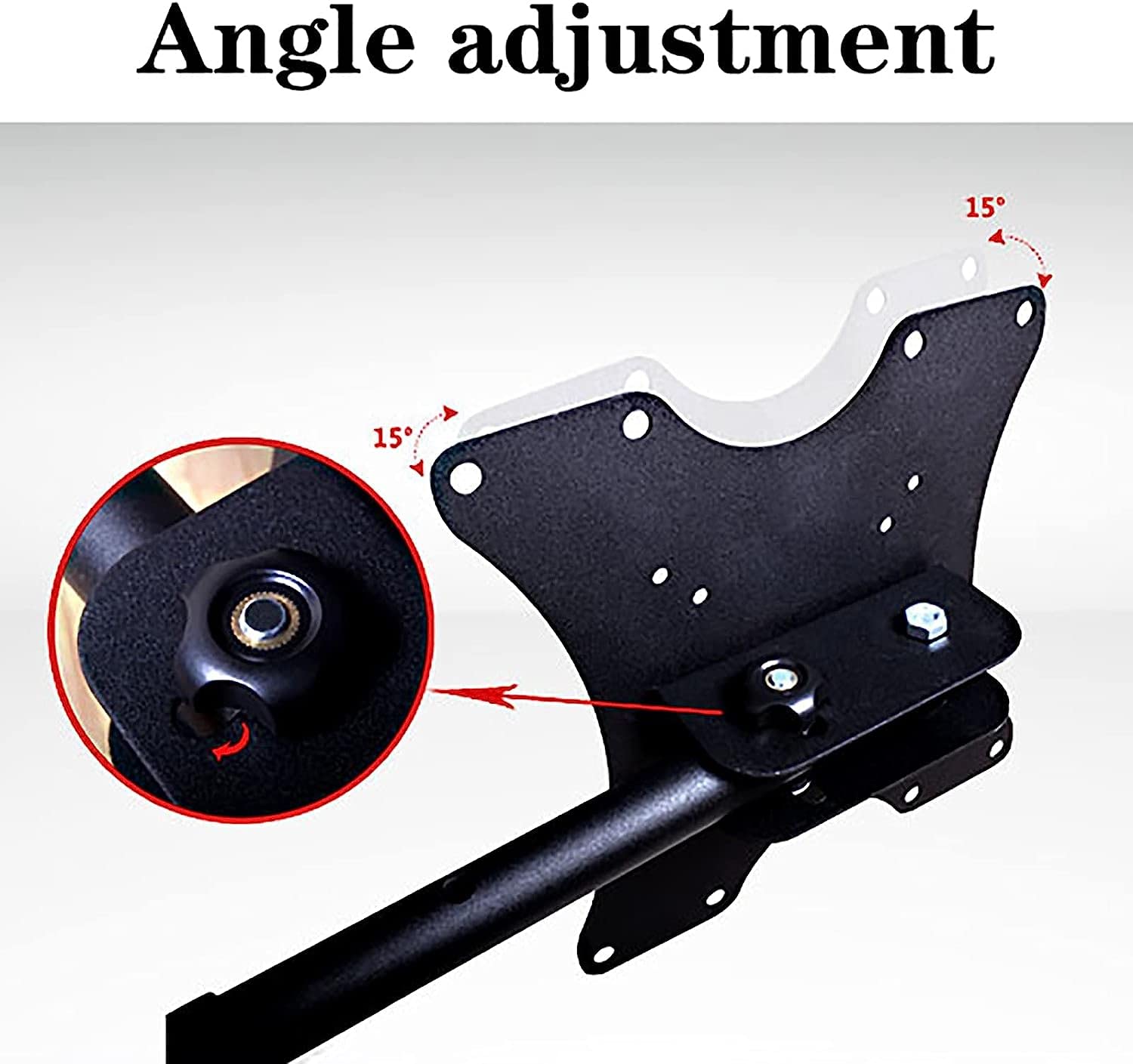 Staffa di montaggio per TV a soffitto per TV a schermo piatto da 13 pollici da 37 pollici, supporto universale con capacità di 59,9 kg, compatibile con VESA max 200 x 200 mm, per carichi elevati