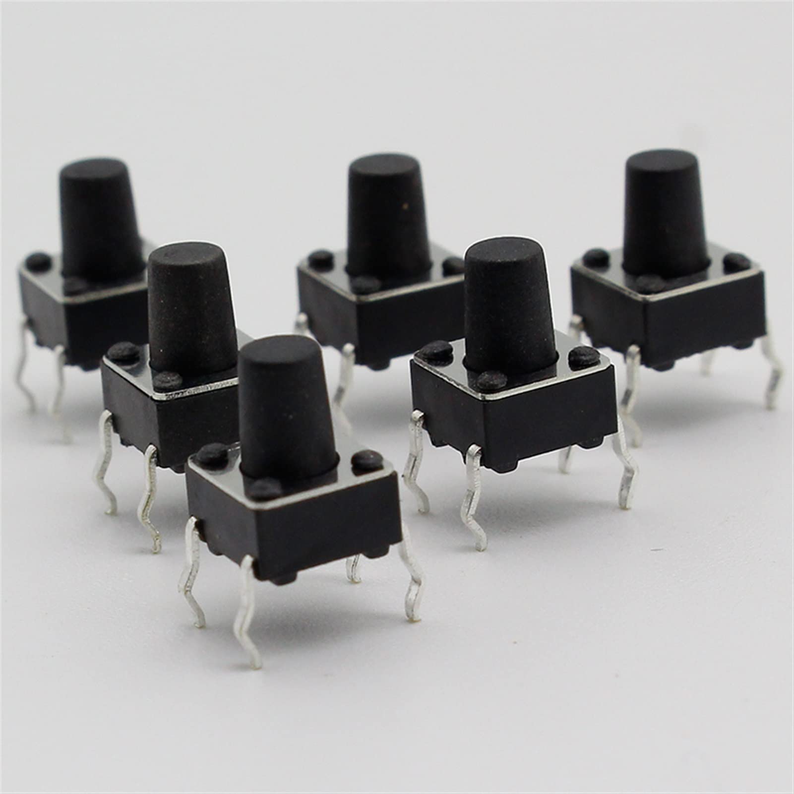 Interruptor basculante con cobre superior de autorreinicio microswitch 4 pines