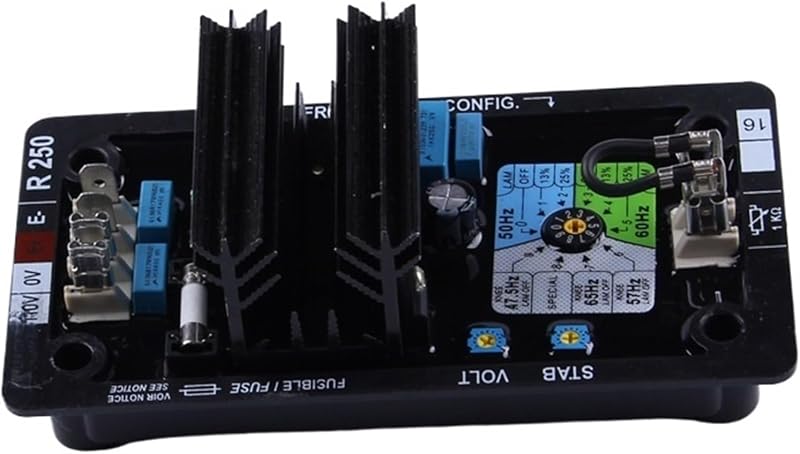 1pcs Generator Set brushless Automatic Voltage Regulator Regulator Voltage Regulator AVR R250