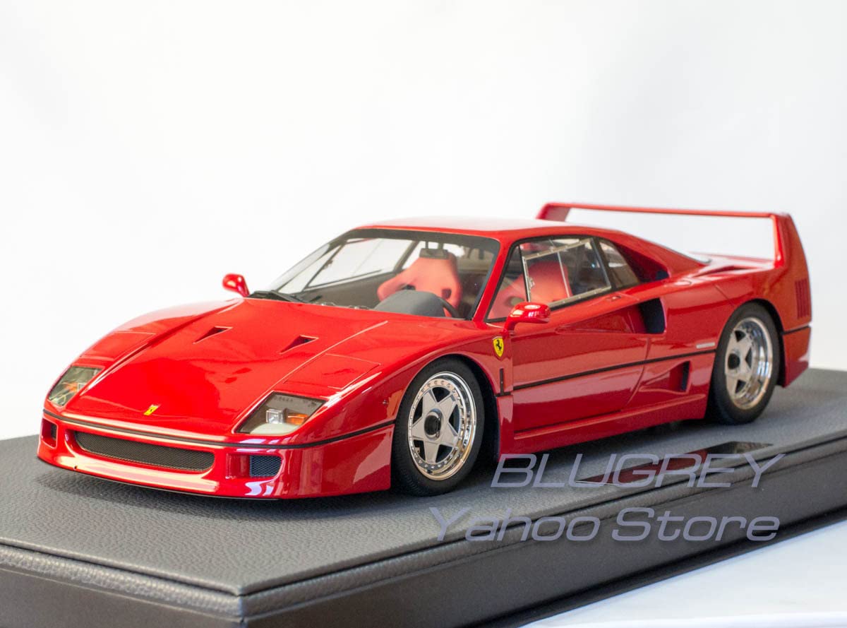 TOPMARQUES 1/12 フェラーリ F40 1987 アクリル ウィンドウ レッド