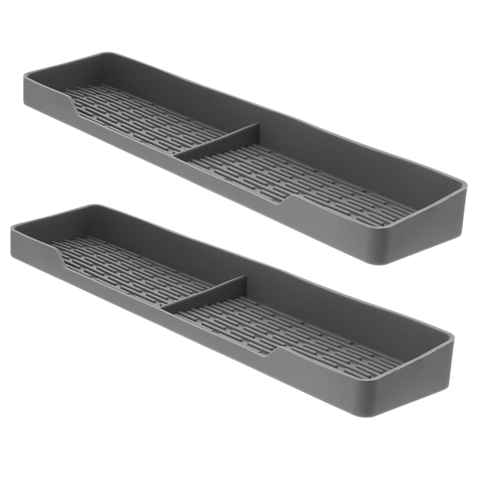 DOITOOL Étagère Magnétique Silicone 2 Pcs pour Arrière Four Rangement Épices et Condiments la Cuisine