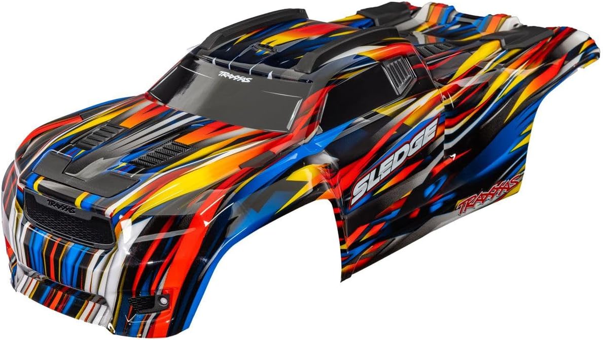 Traxxas 9511-BLUE - Sledge Body, Complete, Blue