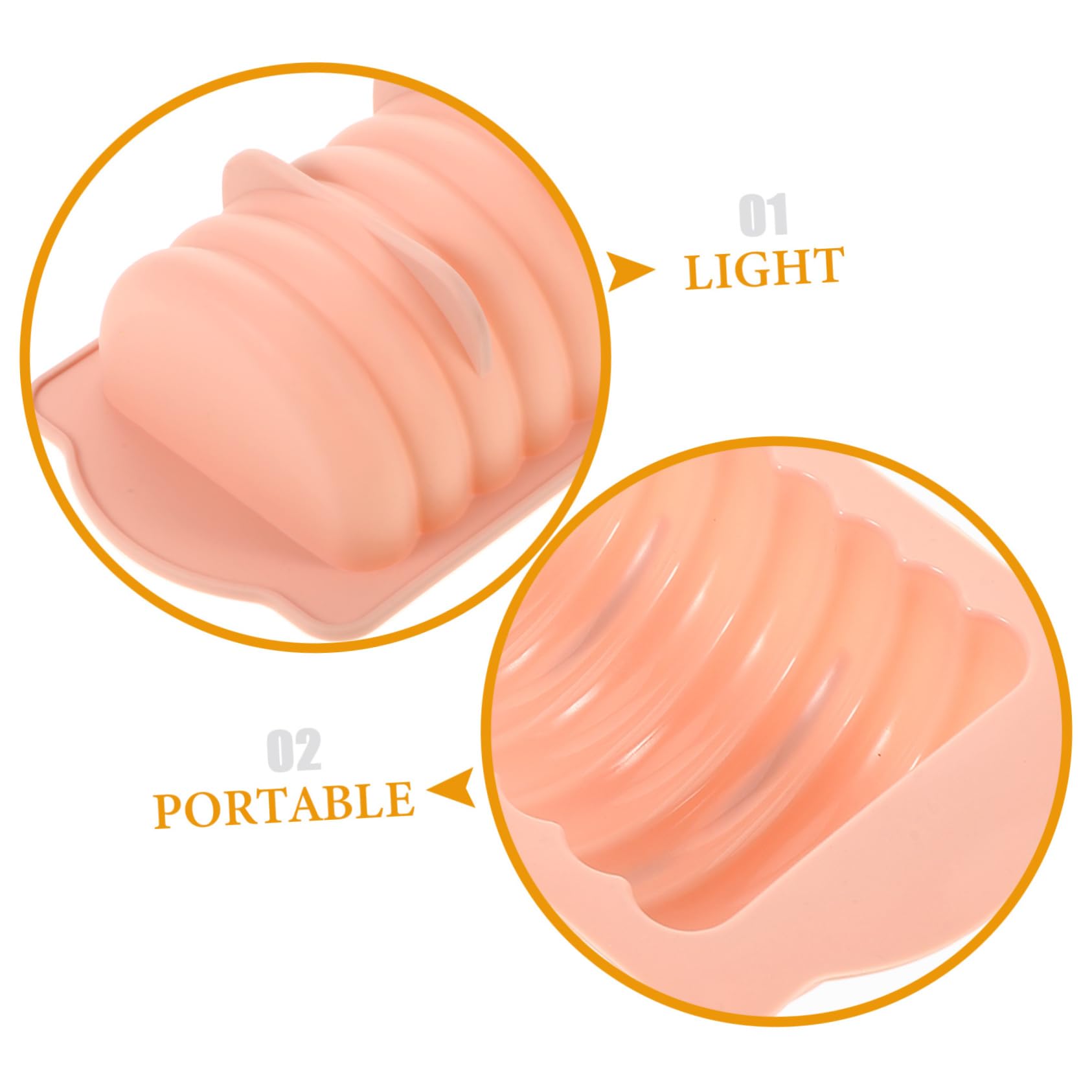 COLLBATH 3pezzi Silicone Per Pane e Dolci Facile Per e Hot Dog Per e Speciali Colore Random