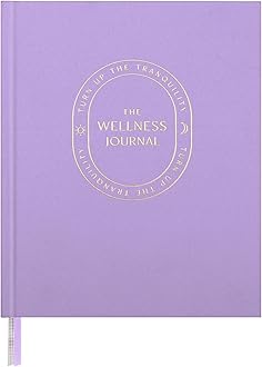 And Per Se Wellness Journal – 91-Day Guided Self Care & Mental Health Planner | Track Sleep, Diet & Goals with Lay-Flat Hardcover | Gift-Ready, Undated (Lavender)