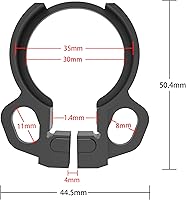 Vista 4 de QD Sling Mount Abrazadera Diseño Rápido Desacoplamiento/Liberación de Tubo (QD-J)