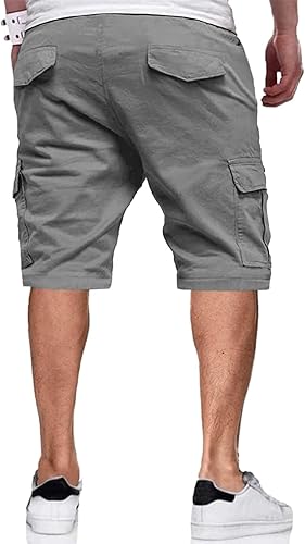 Miniatura 3 de Mens Shorts,Men's Shorts Casual Athletic Workout Golf Shorts Cargo Shorts for Men Summer Beach Shorts with 4 Pockets
