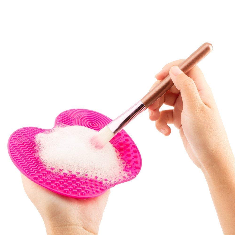 Cartxomy Spa Express Makeup Brush Cleaning Mat (Pink) 3
