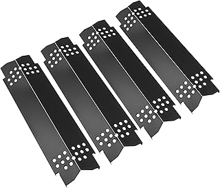 Porcelain Enameled Steel Heat Plates for Nexgrill 720-0830H 720-0888 720-0888N 720-0783EF Expert Grill 720-0789C 720-0968 Grillmaster 720-0830K Kenmore 122.33492410 720-0830A (4)