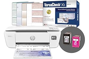 HP DeskJet 3755 Printer: Professional MICR Check Printing for Seamless Transactions