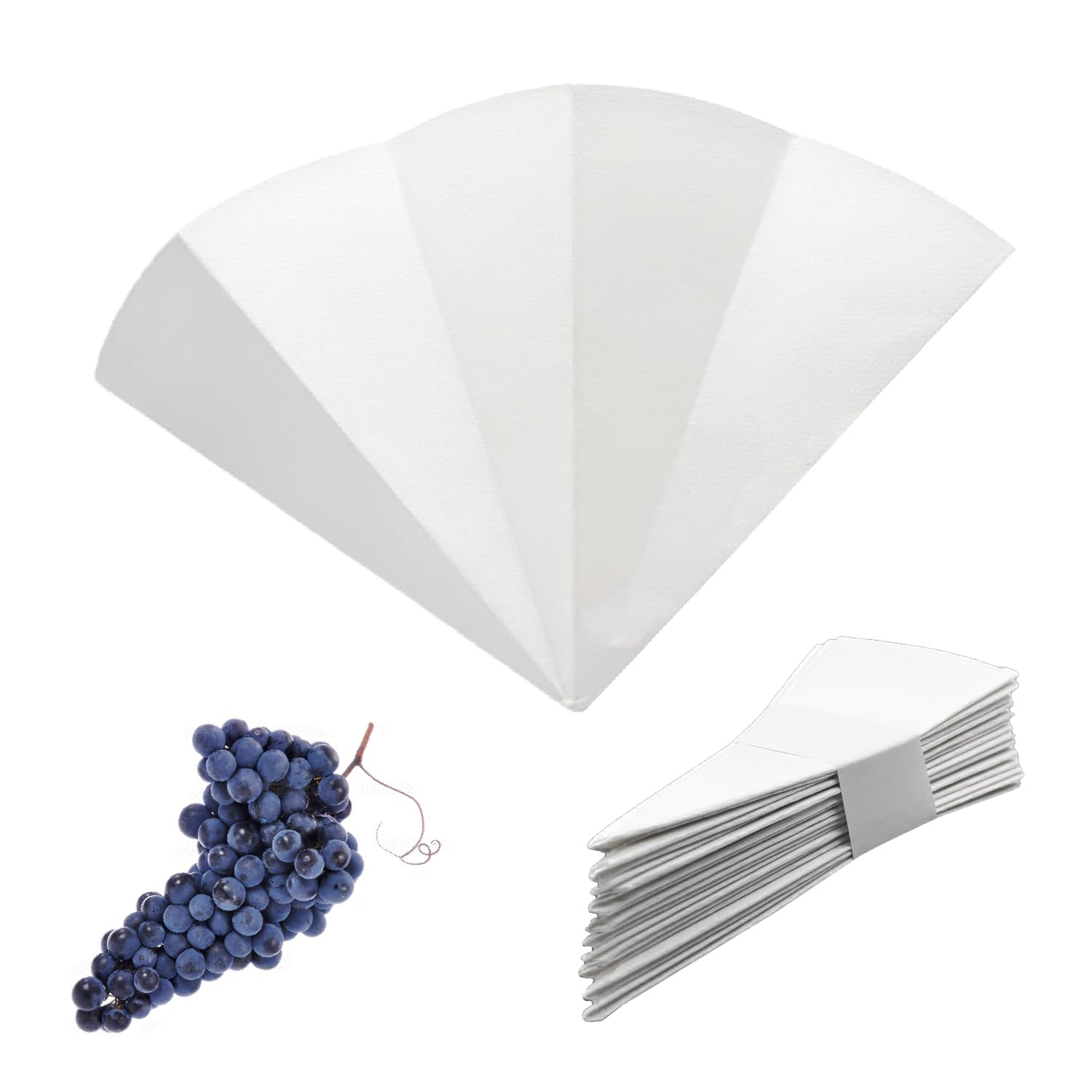 CRISALIDE Filtros de papel para destilados Ø 40 cm – Paquete 10 unidades – Filtros alimenticios para vino, licores, zumos