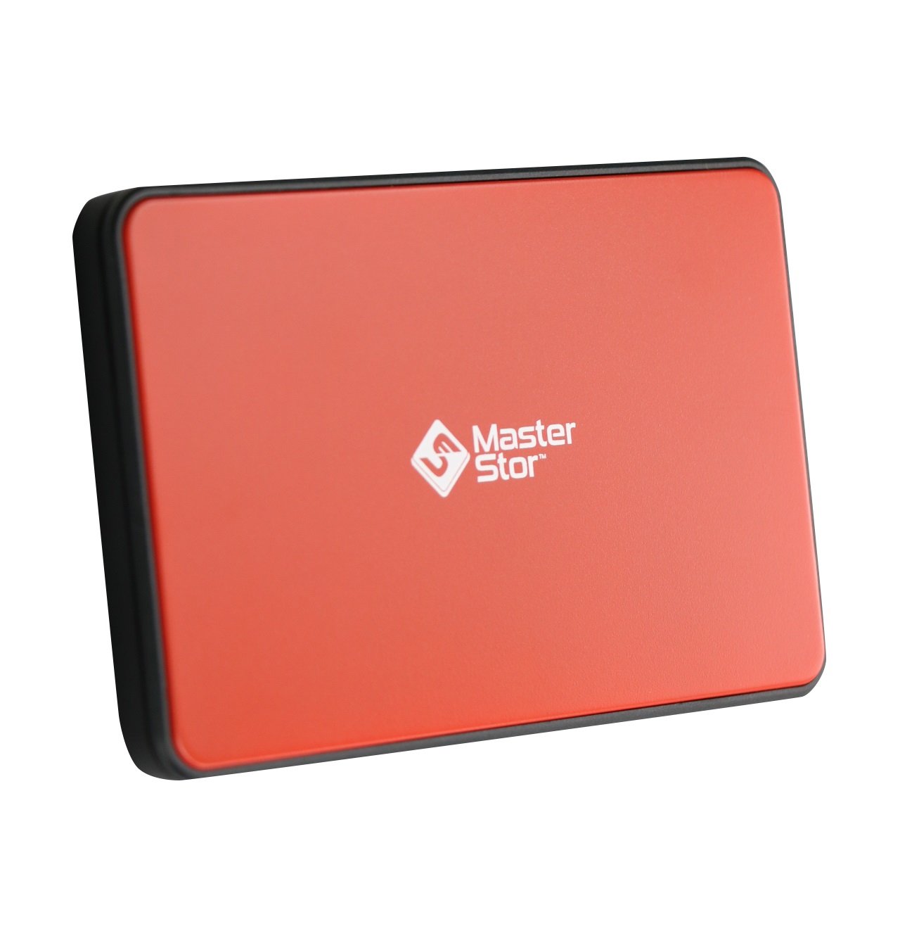MasterStor Dysk twardy 2,5-calowy zewnętrzny dysk twardy SATA USB 3.0 przenośny zewnętrzny dysk twardy superszybki do laptopa Mac i dysku twardego komputera czerwony (250 GB)