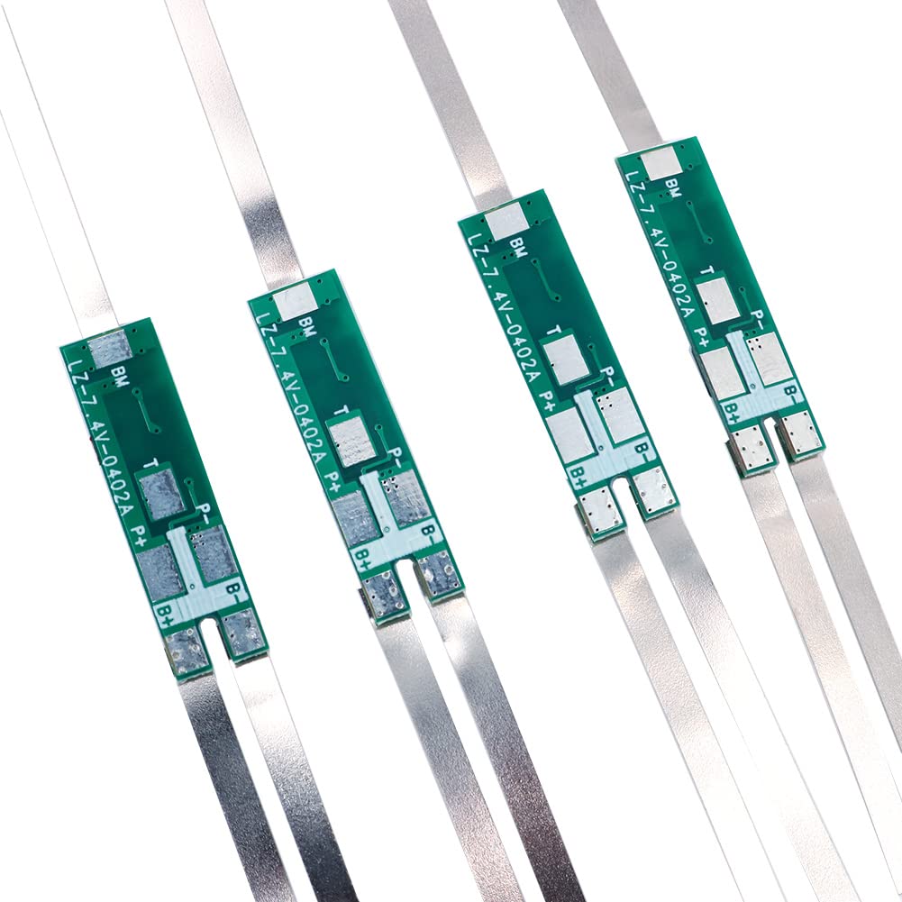 DollaTek 10Pcs 2S 7.4V 3.5A Doppio MOS Scheda di Protezione Bilanciamento per Li-ion 18650 Batteria
