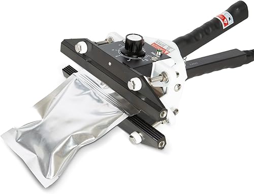 Máquina selladora térmica portátil de mano R-PACK FKR-200, 8 pulgadas, para bolsa de aluminio, bolsa de Kraft, bolsa de Mylar