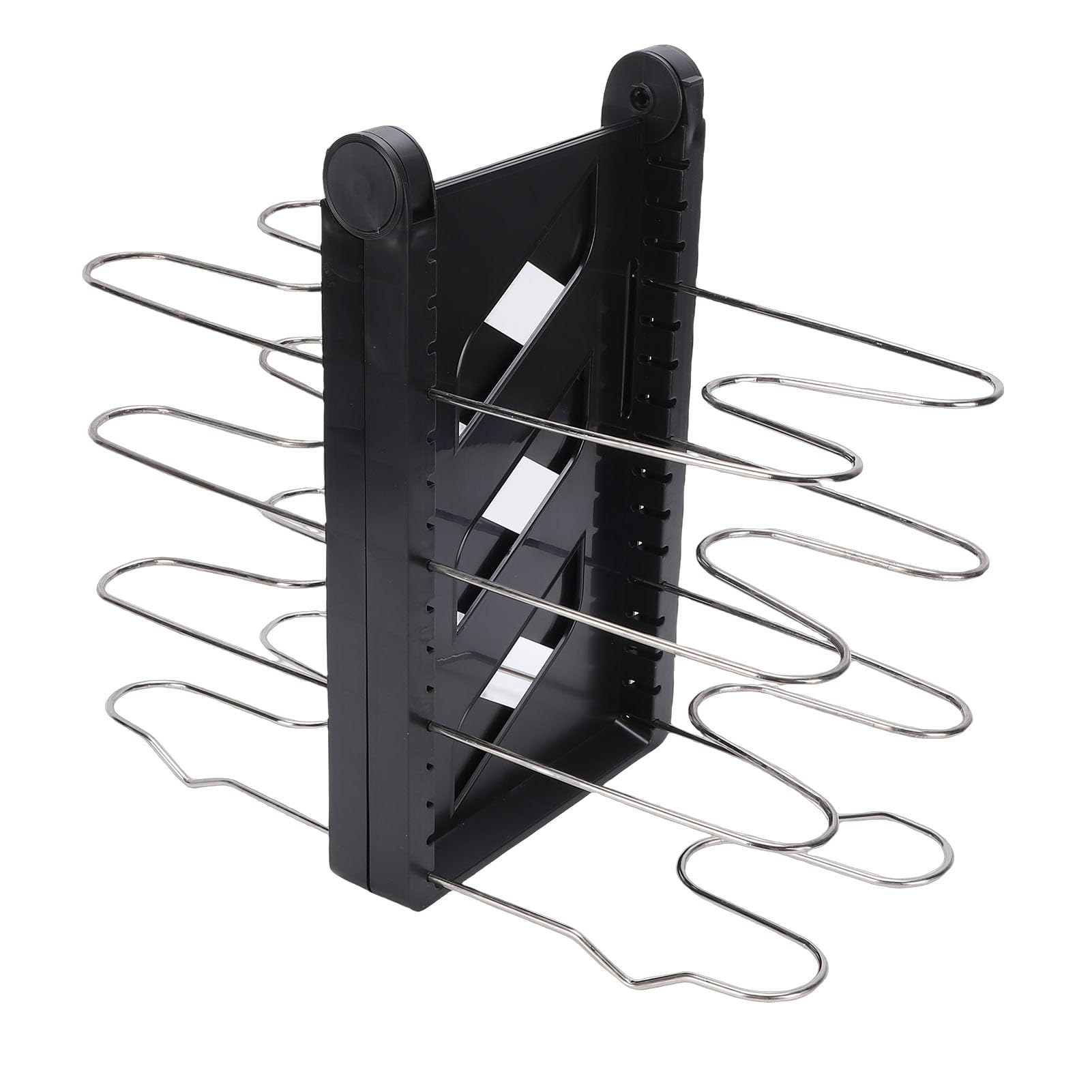 Organizador de Ollas y Sartenes Expandible, Soporte Multifuncional Duradero para Sartenes y Tapas para Espacios de Cocina Pequeños Grandes (BLACK)