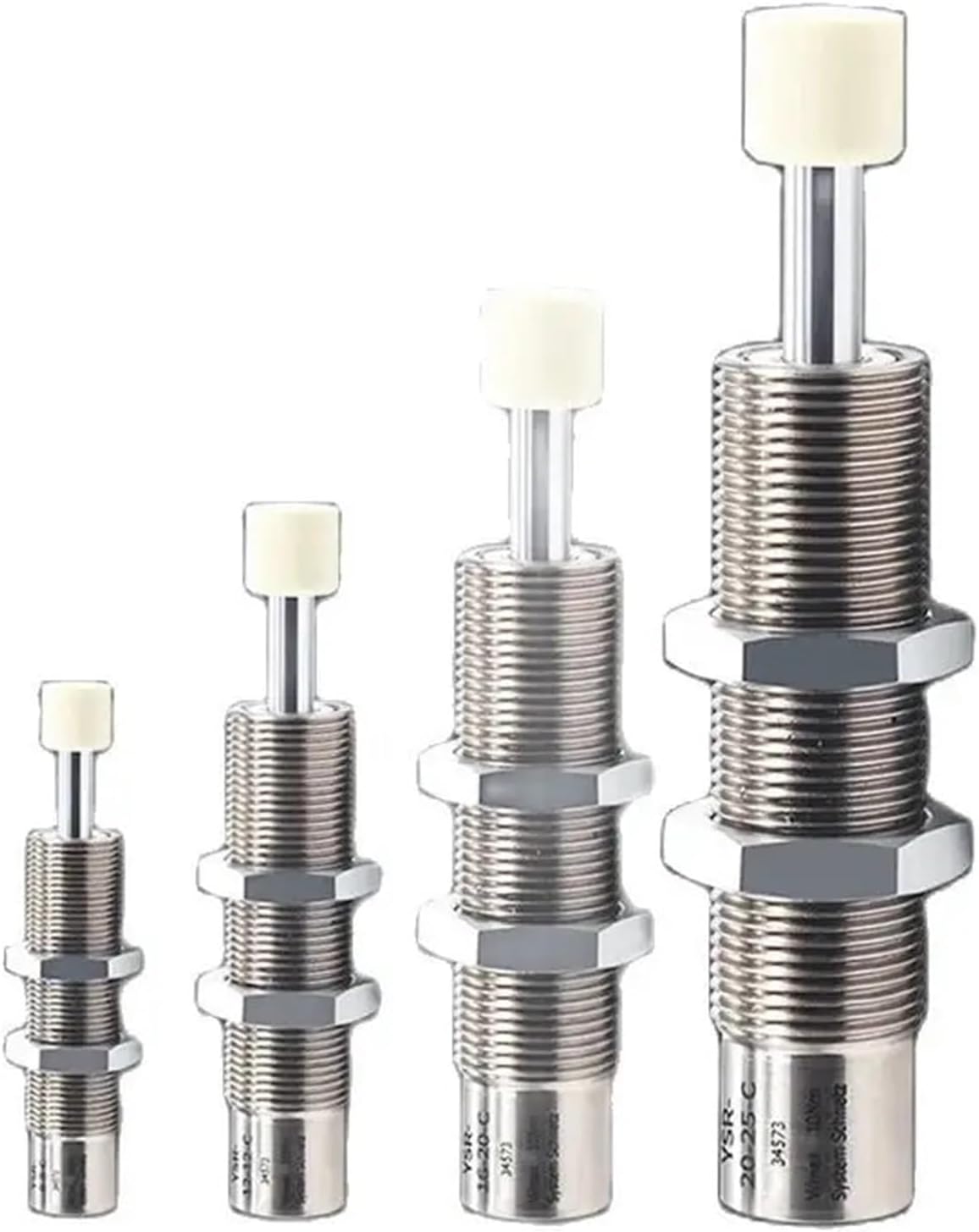 Hydraulic Buffer YSR5/7/8/12/16/20/25/32-5/8/12/20/25/40/60 1Pcs(YSR16-20 With cap)