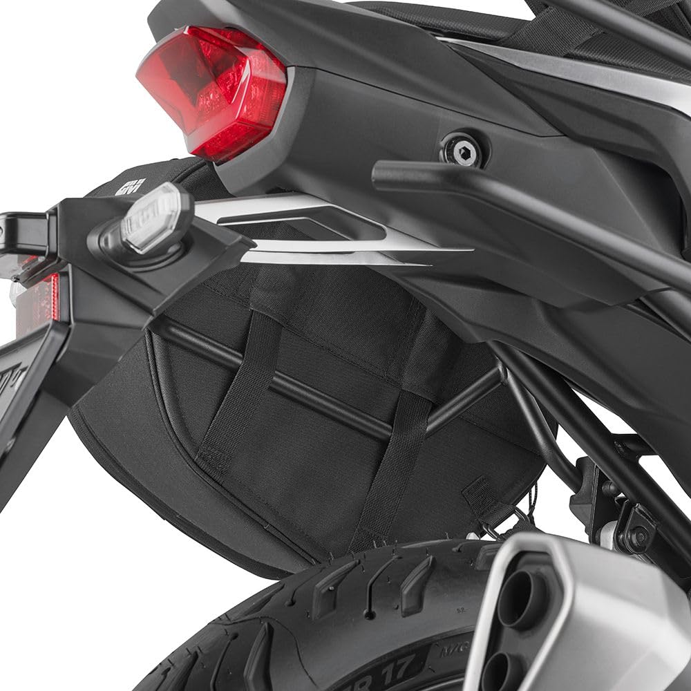 Compatible con Honda Forza 300 ABS Bolsas Laterales 30 LT 2 Maletas para Moto Scooter 470X180A280X290MM MAX5KG FIJACIÓN DE Bolsas con Correas Y Cierre DE Correa