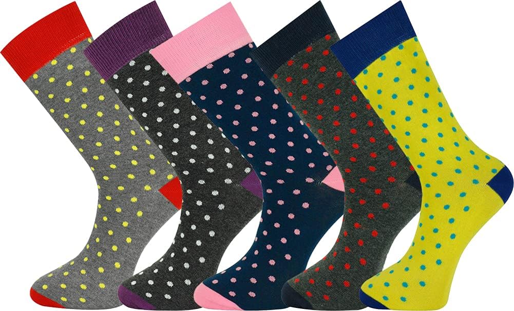 Mysocks5 Pairs Extra Fine Combed Cotton
