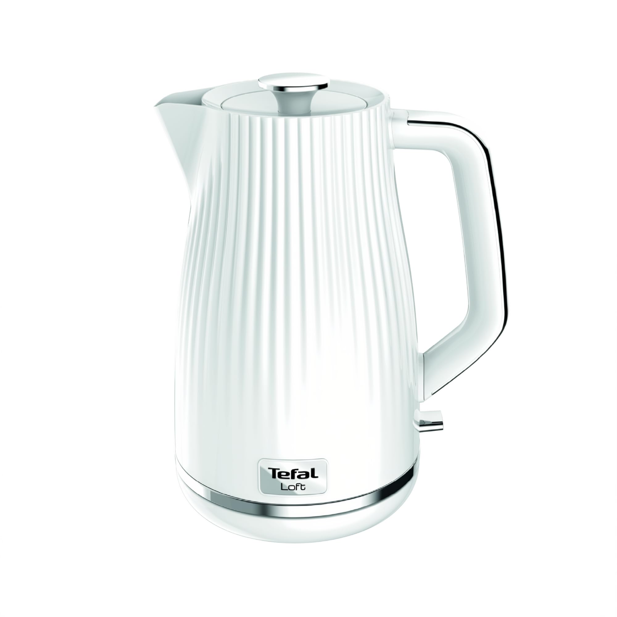 Tefal KO250140 Loft Plastikowy czajnik czarny/biały 1,7 L 3000 W