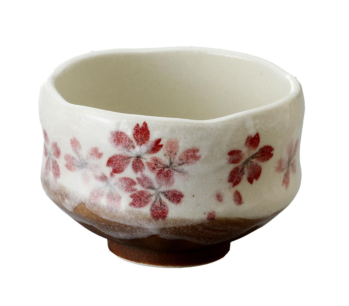 Cherry Blossom Matcha Bowl – Handcrafted Ceramic