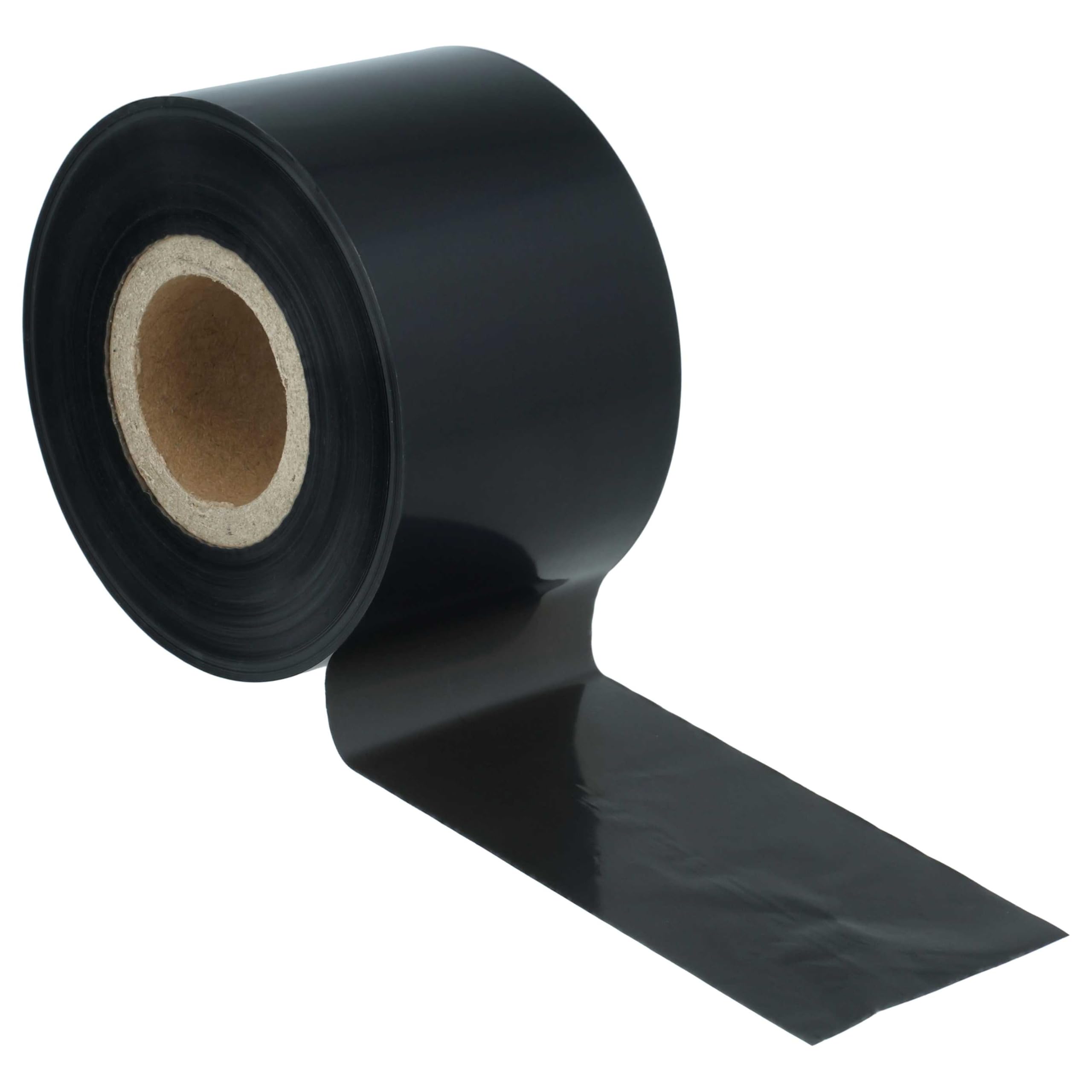 vhbw 5x nastro trasferimento termico compatibile con TSC TTP-384M etichettatrice, indelebile, 40mmx300m, cera di qualità plus