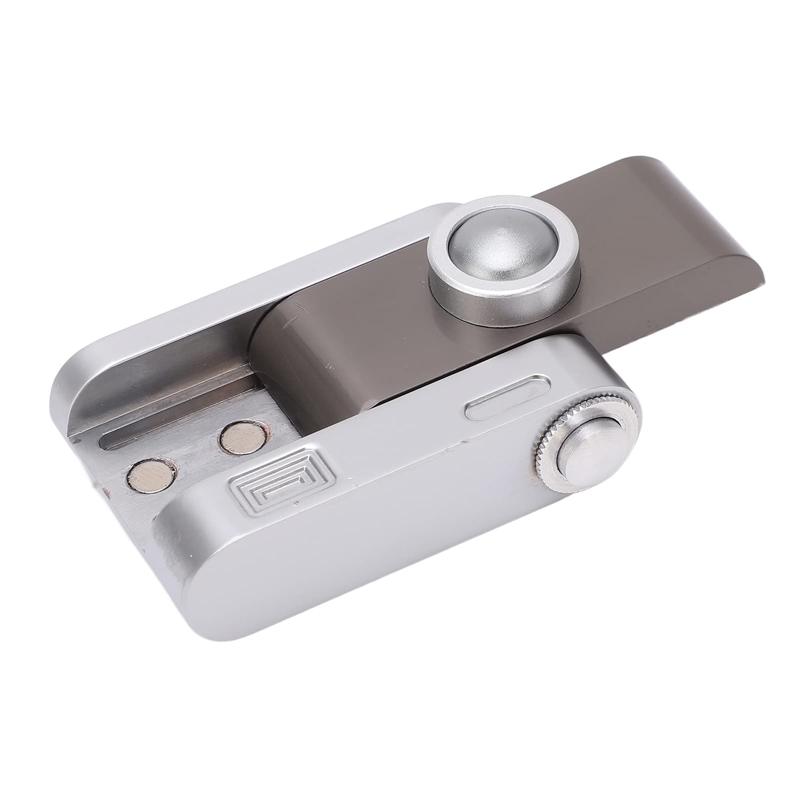 Generic ADHD Push Slider Zabawka dla Dorosłych Metalowa Prasa Kliknij Stress Relief Slider Zabawka, Przenośna łagodząca Lęki w Kształcie Kamery dla Pracowników Biurowych, 2,1 X 1,4 X 0,6 Cala