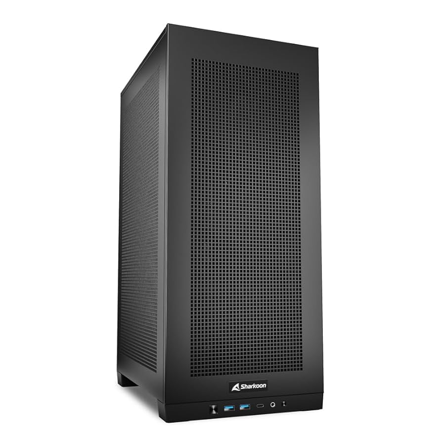 SHARKOON　Mini-ITXケース REBEL C20 ITX RGB　ブラック Sharkoon - Rebel C20 ITX RGB