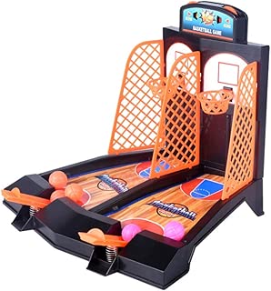 Livotyy Livoty Arcade Ball Mini Shoot Game Desktop Double Basketball Shooting Game Family Party Interactive Games Set Sports Toys Reduce Stress Multicolor