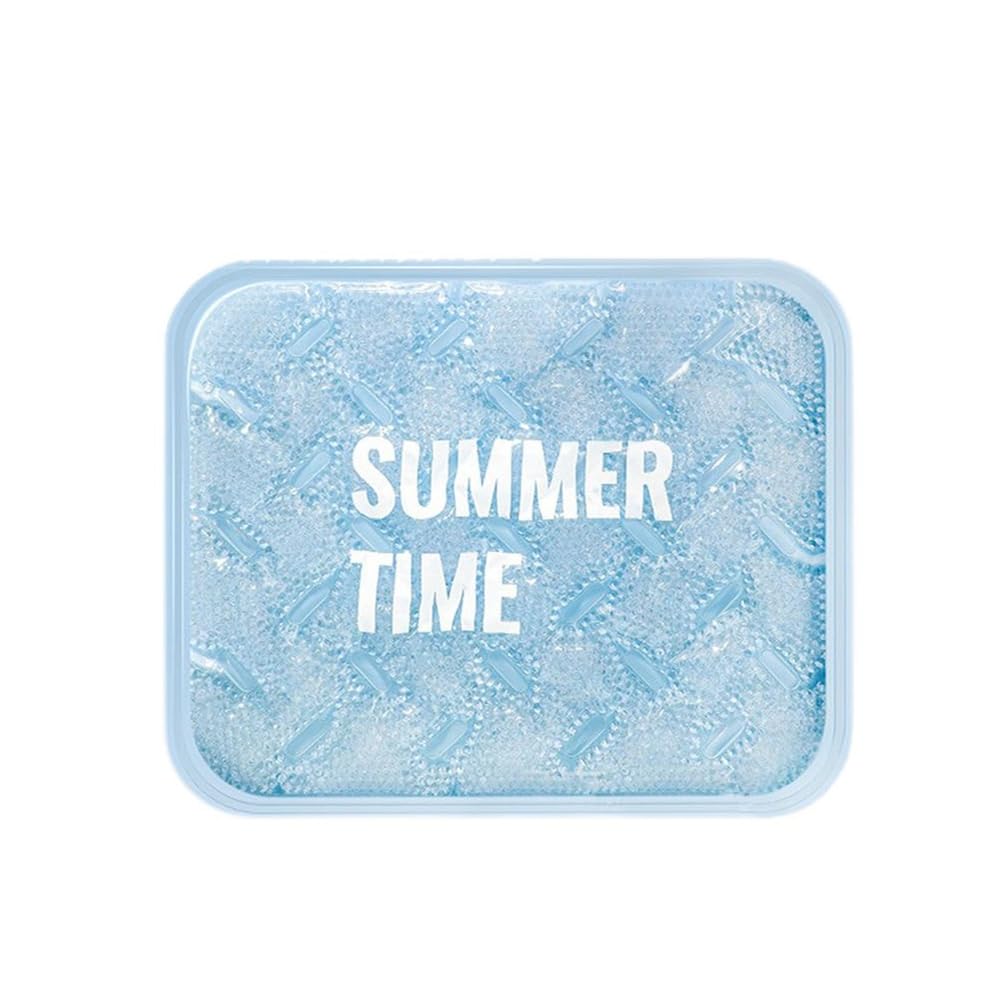 Sirxlevcy Summer Cooling Ice Seat Cushion for Chair Comfortable Soft Gel Integration Seat Pad Multi-Functional Ice Mat Summer