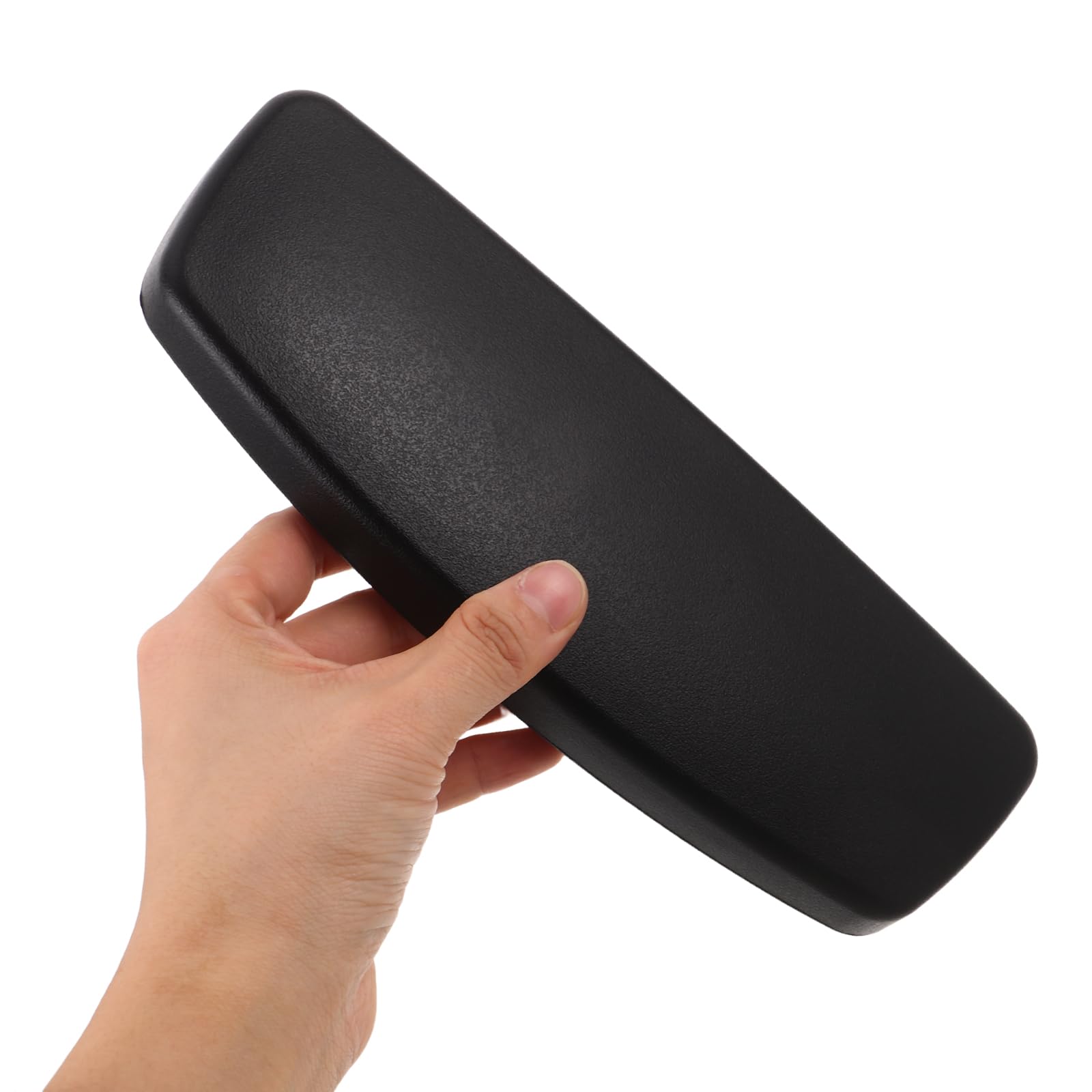 TOYANDONA Braccioli Regolabili in Pelle Pu e Plastica 2 Pezzi Design Ergonomico Supporto Comfort Migliorato per Sedia Ufficio e Gaming per Uso Quotidiano e Lavoro
