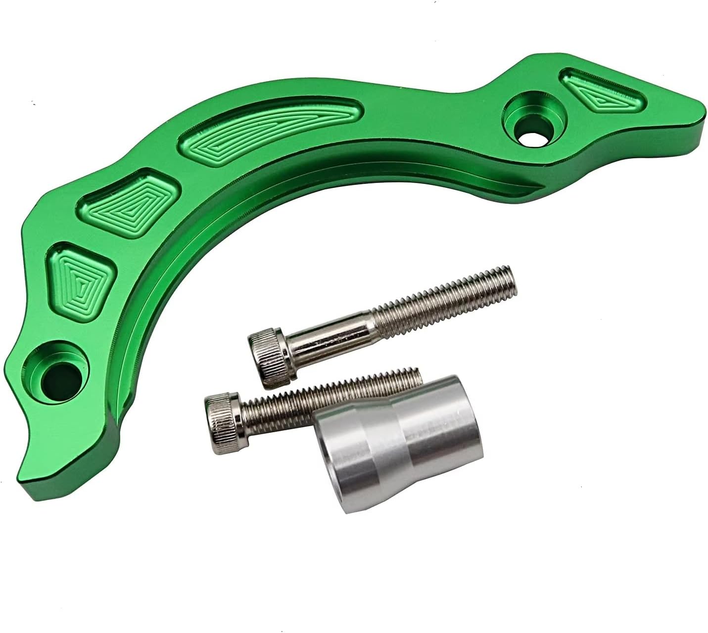 Magneto Chain Guide Plate Device Motorcycle Accessories for Engine 250cc for K&AYO T6 Chain Guide Guard(Green)