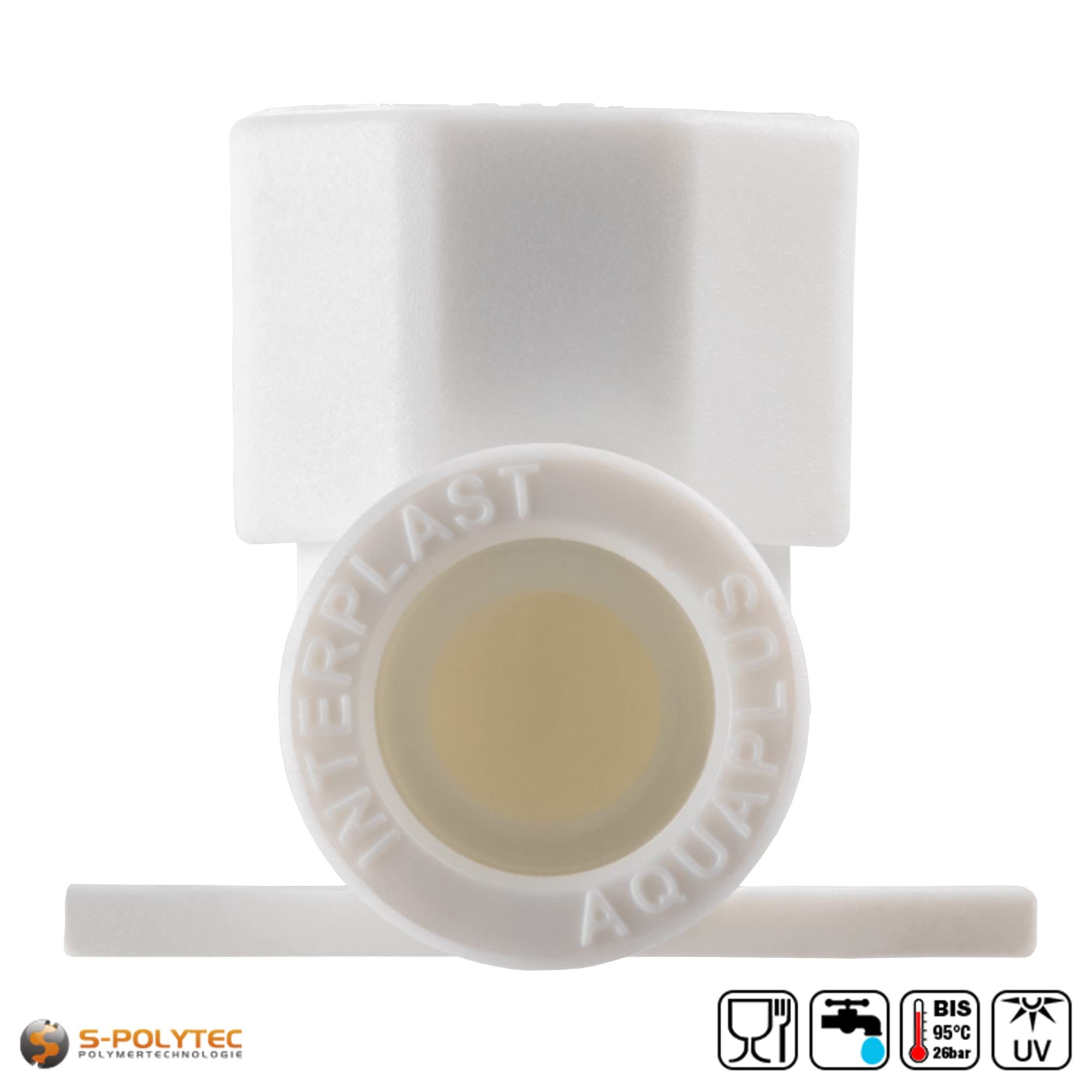 PPR Aqua-Plus Wandanschlusswinkel 20mm, 90 Grad- Wandwinkel mit Innengewinde 1/2 Zoll Anschluss, Fusiotherm (Wandanschlusswinkel, 10)