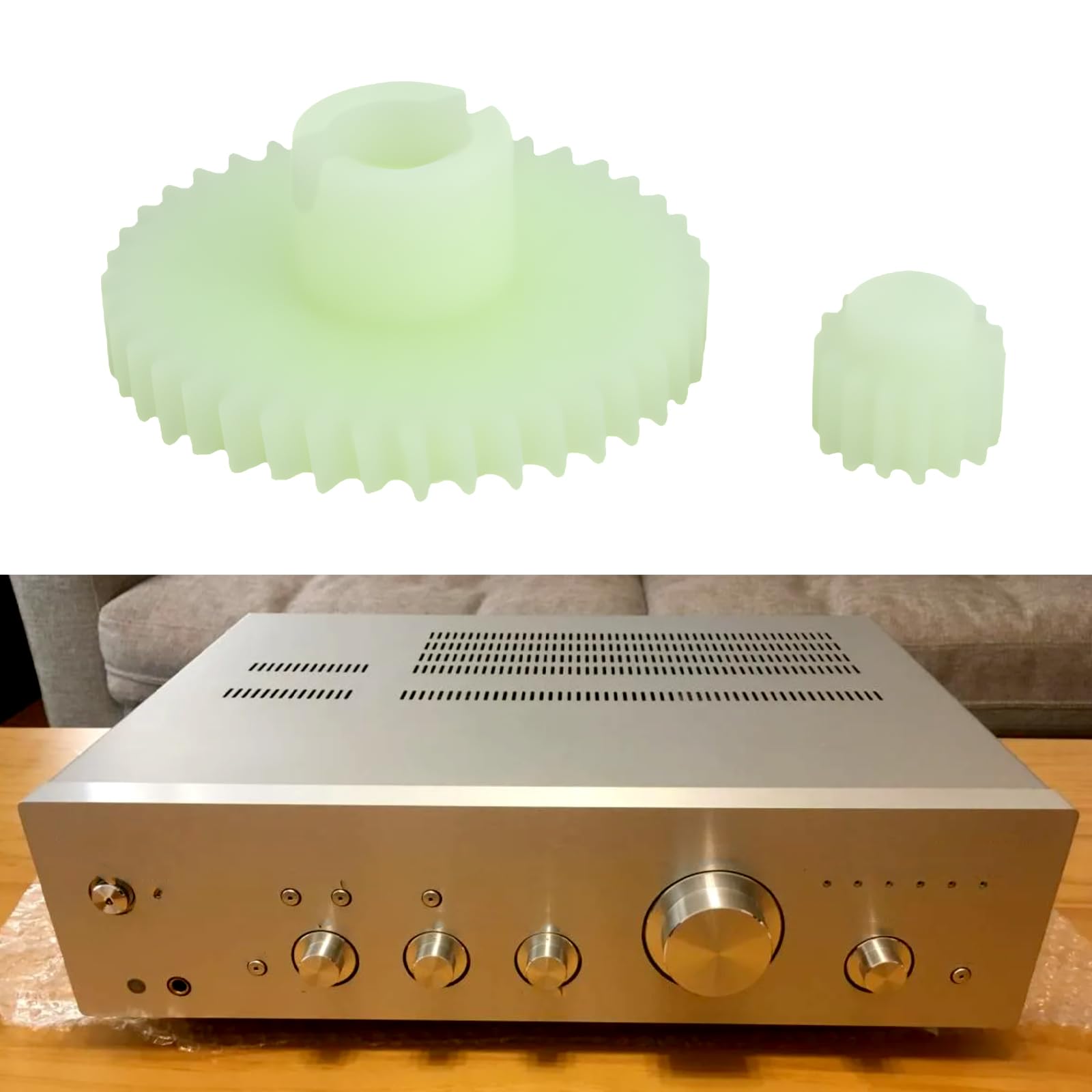 Be In Your Mind 2Pcs Audio Input Switch Gear Compatible with Pioneer Amplifier A-602R A-702R - Image 4