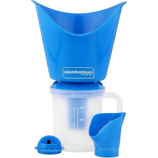 Asbob 3 in 1 Steamer for Cold + Cough 3 in