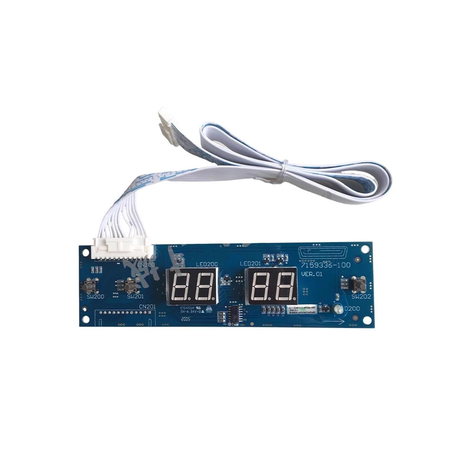 7159336-100 Dishwasher Operation Panel,Compatible For Hobart,E60 | E50, Display Panel, 7159366 100, Replacement Accessories