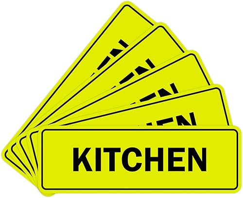 Miniatura 59 de Signs ByLITA Letrero de cocina estándar (plata cepillada) - Grande Brushed Silver,Negro y dorado,Azul / Patchwork,Oro cepillado,Marrón