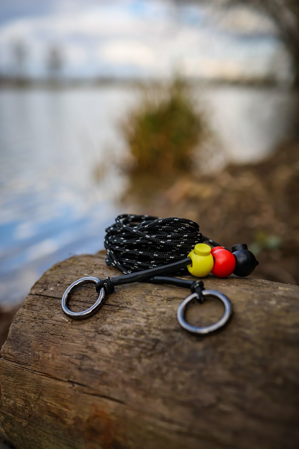 CULT Tackle Distance Stick Cord 12ft with 3 Adjustable Markers - Carp Fishing Accessories