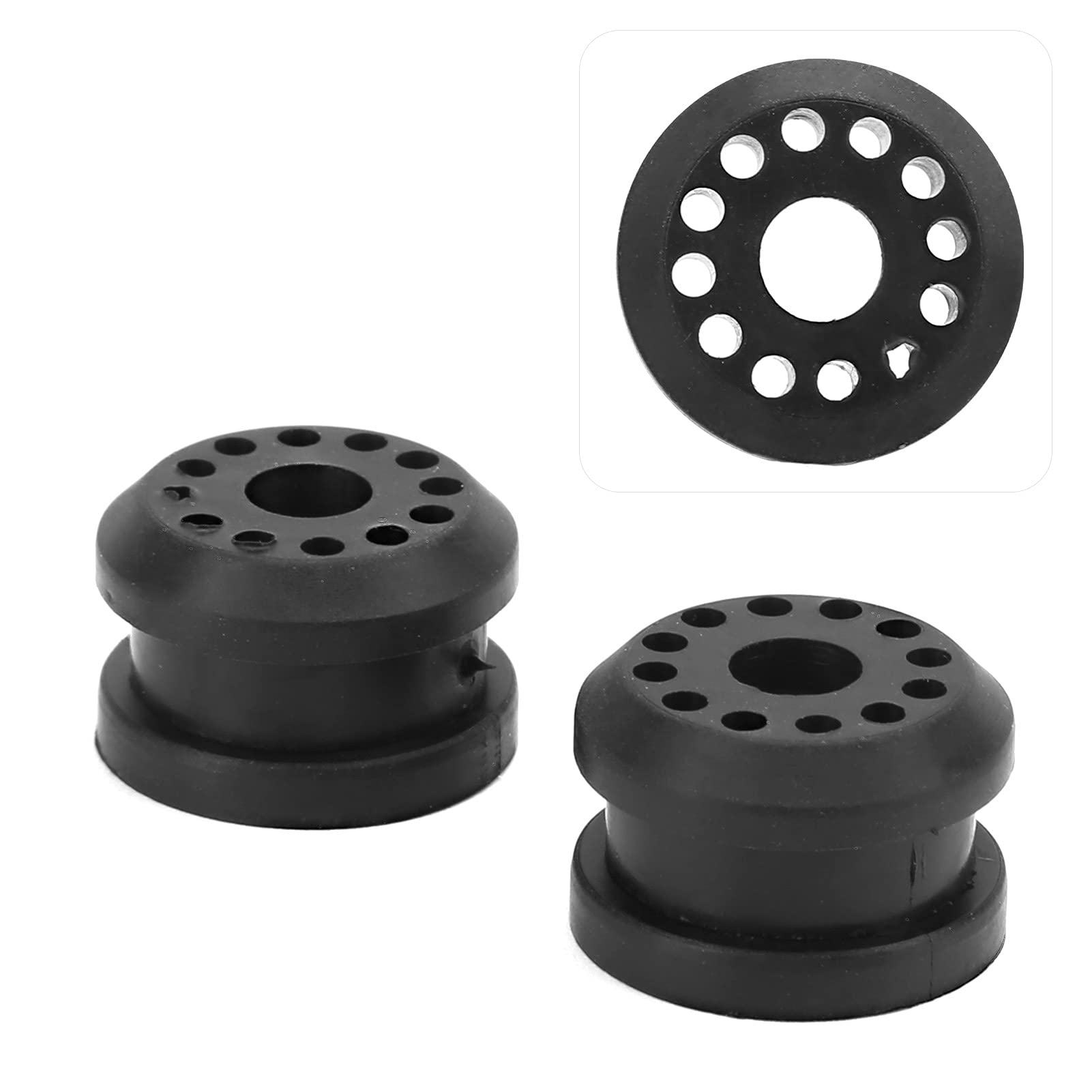 KIMISS Gumowa tuleja do dźwigni skrzyni rozdzielczej for 1500/2500/3500 4x4, wymiana 68078974AA, 2 szt., trwała i precyzyjna