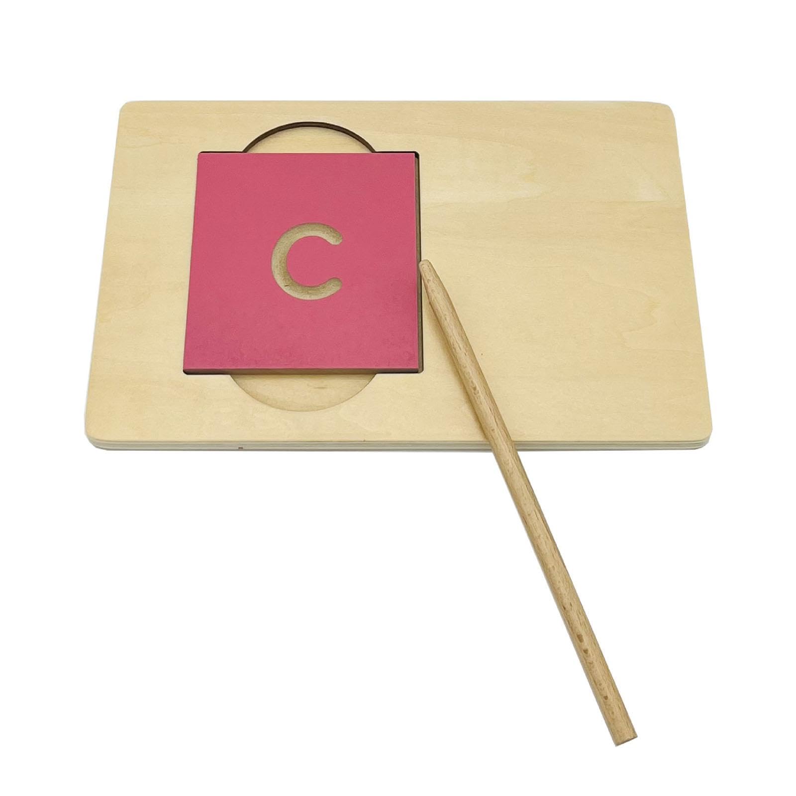 Materiale Didattico per Bambini, Allenamento Linguistico, Metodo, Lavagna per Tracciare Le Lettere, Giocattolo Educativo per attività, Lettere