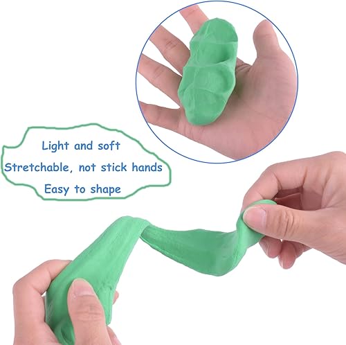 Miniatura 3 de Arcilla seca al aire en 24 colores, arcilla para modelar para niños, arcilla mágica de moldeo de bricolaje, regalos de juguete para niños de 3 años