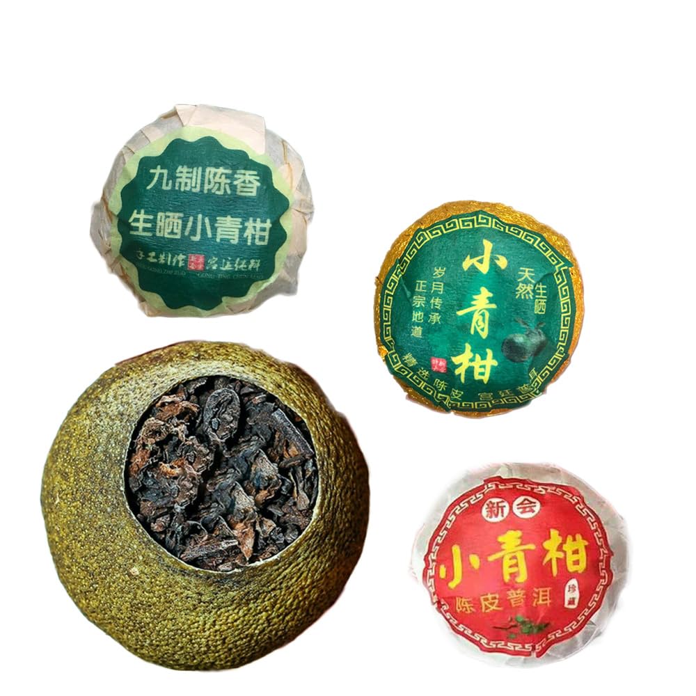 500g Tangerine Peel Pu-Erh Tee Erstklassiger chinesischer Puerh gekochter Tee Schwarztee