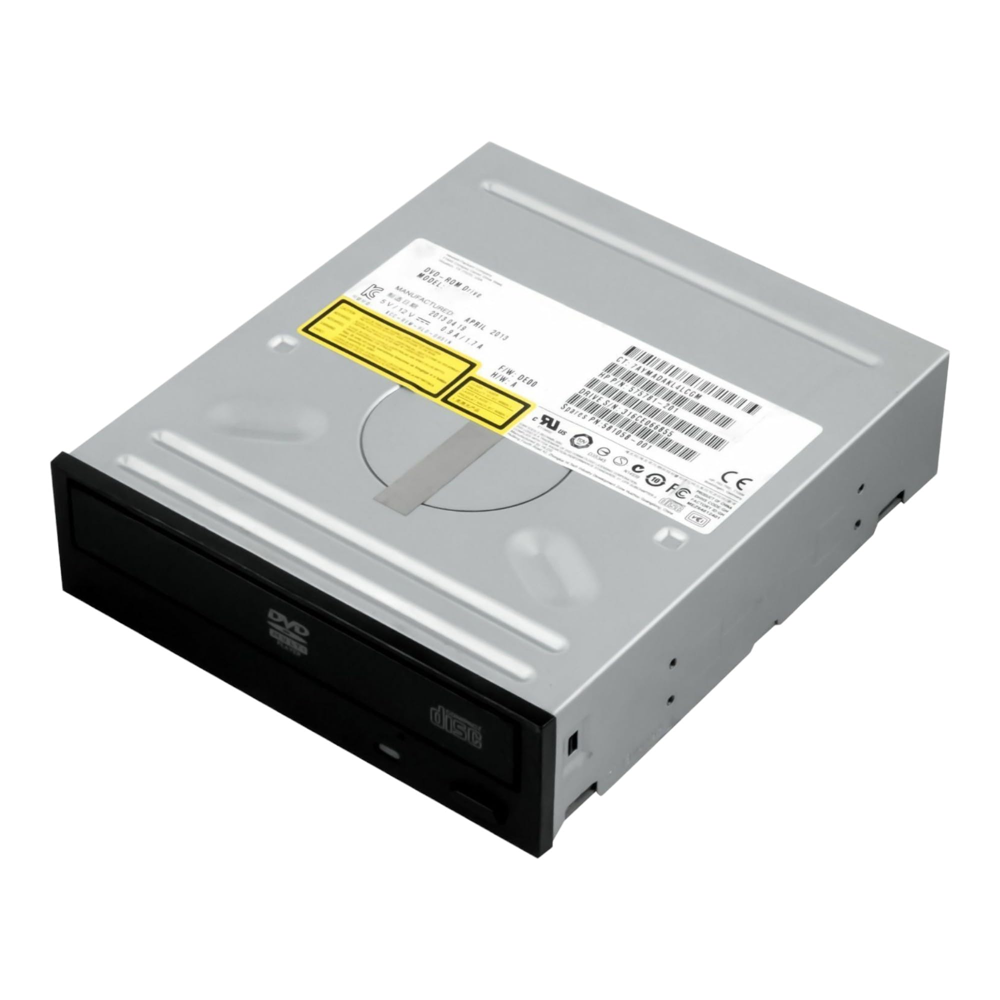 BQTEC Unidad de DVD Interna, regrabadora de DVD-ROM para Ordenador portátil/Ordenador de Escritorio 3.5" Reacondicionado
